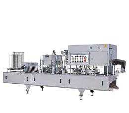 供32自动塑杯灌封口机 流体包装机械 手压封杯机械